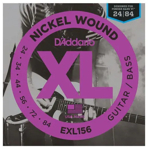 D‘Addario Exl156 Muta Corde Nickel Per Chitarra Elettrica E Fender Bass Vi Promozione Esclusiva